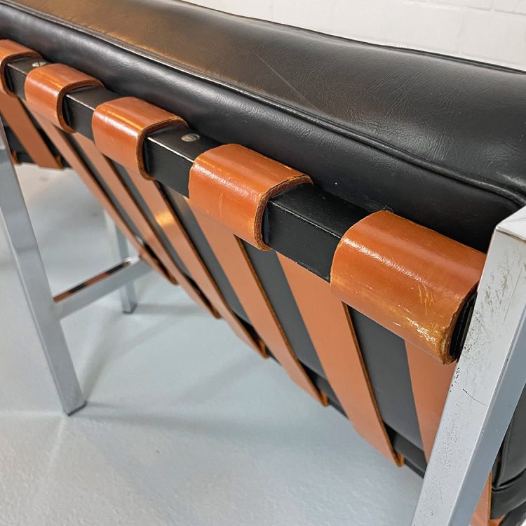 Two Ernst Josef Althoff Lounge Chairs Barcelona style 60s Midcentury Modern