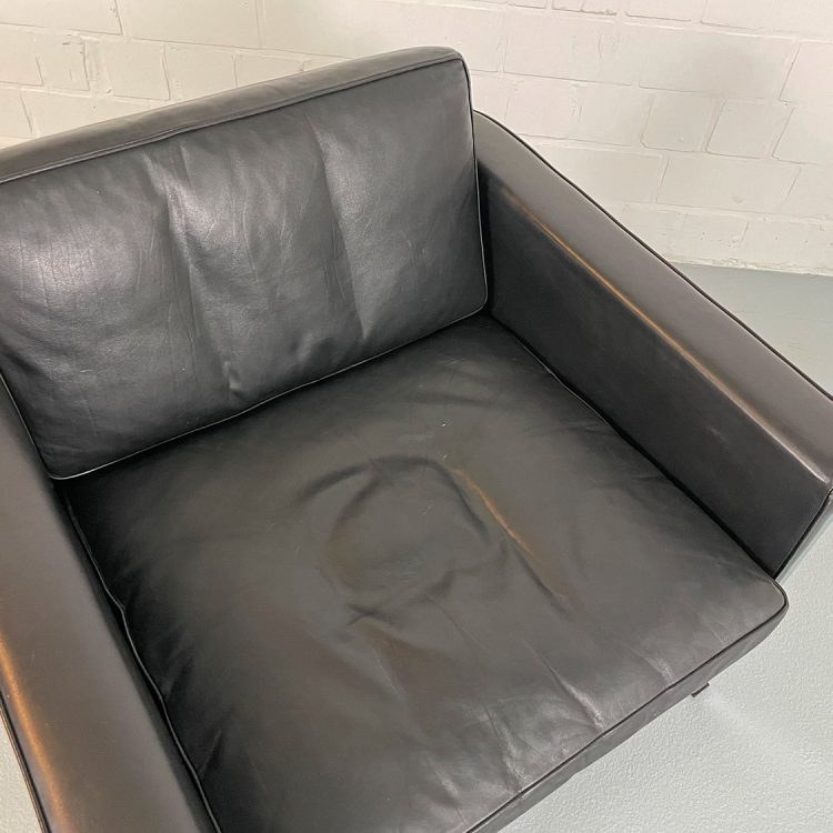 Horst Brüning Kill International Leather Lounge Chair 60s Design