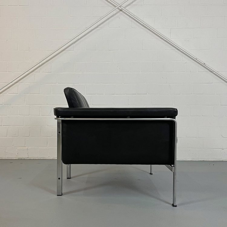 Horst Brüning Kill International Leather Lounge Chair 60s Design