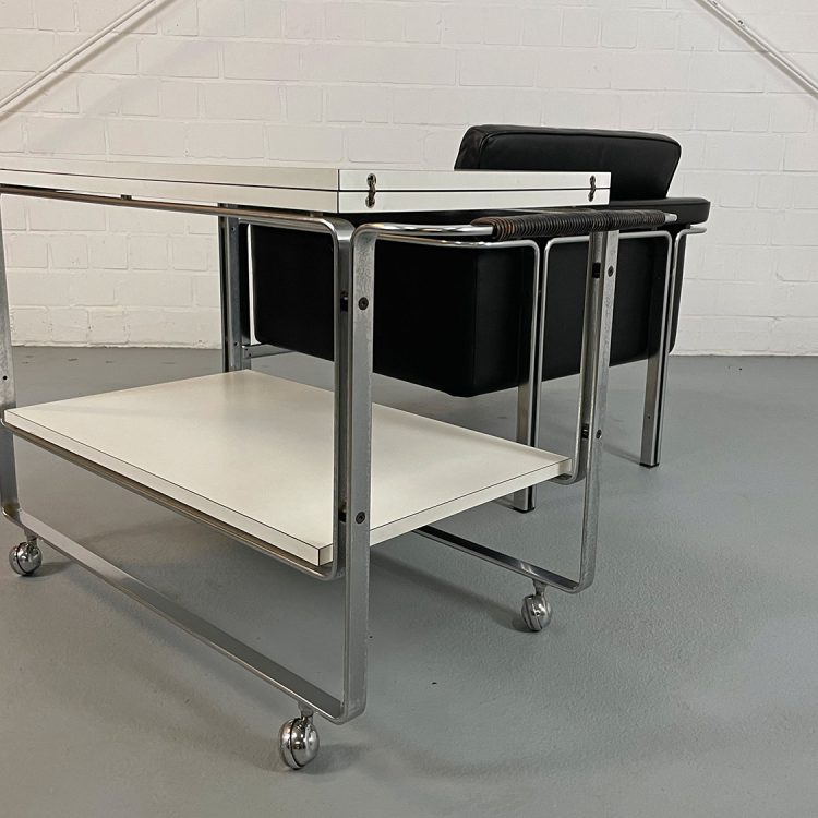 Vintage Serving Trolley by Horst Brüning for Kill international 1960s