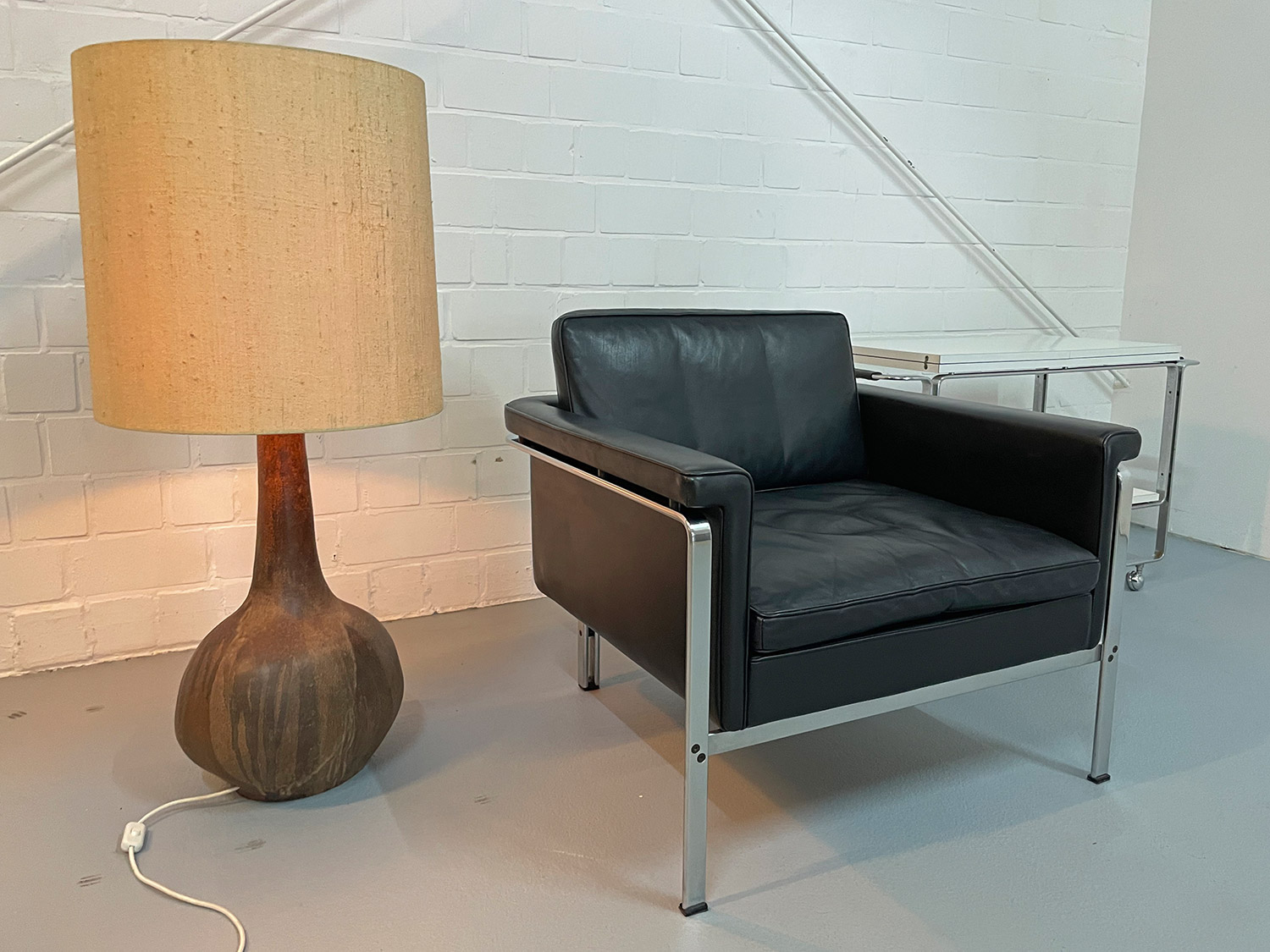 Horst Brüning Kill International Leather Lounge Chair 60s Design - Image 22