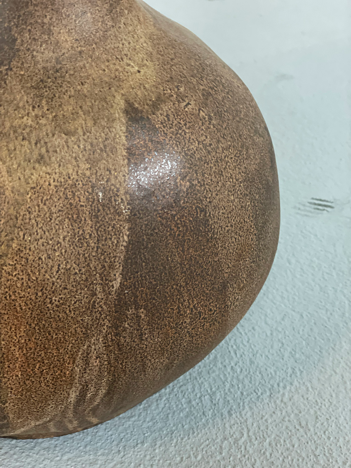 Extra large Italian Ceramic Table or Floor Lamp Vintage 60s