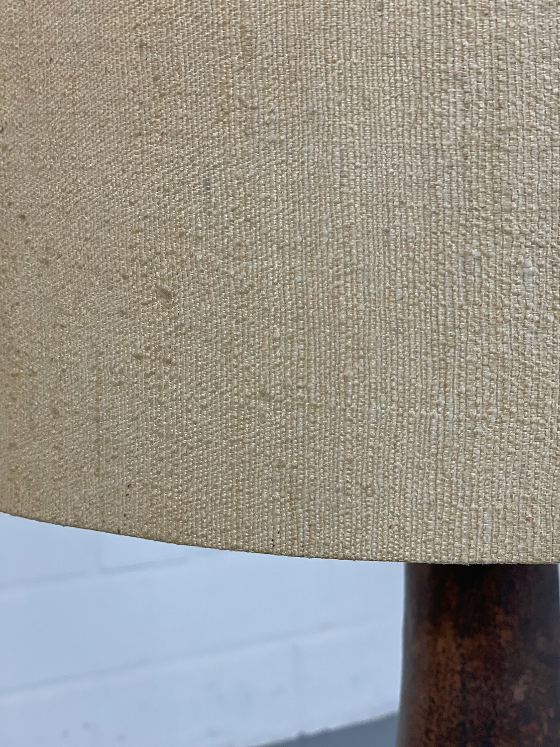 Extra large Italian Ceramic Table or Floor Lamp Vintage 60s