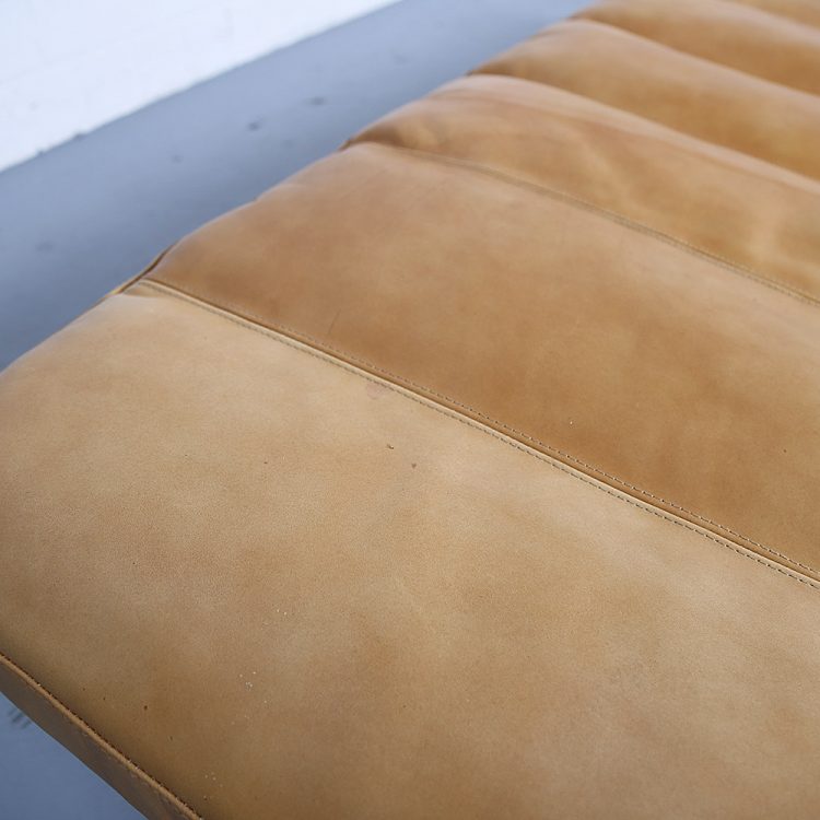 Horst Brüning Kill International Cognac Leather Daybed 60s Design