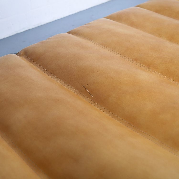 Horst Brüning Kill International Cognac Leather Daybed 60s Design
