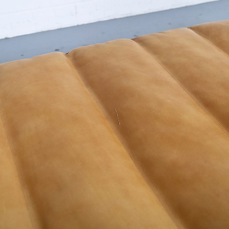 Horst Brüning Kill International Cognac Leather Daybed 60s Design