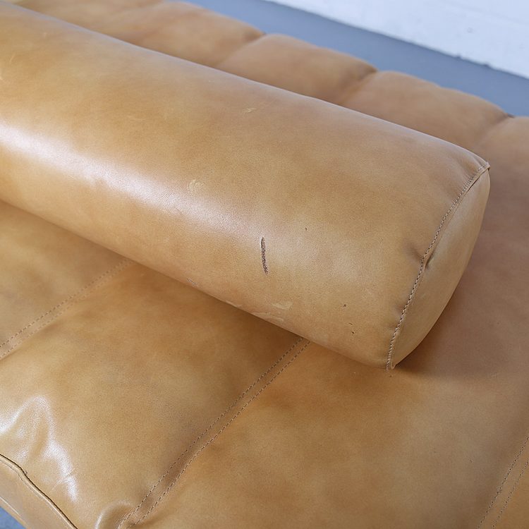 Horst Brüning Kill International Cognac Leather Daybed 60s Design