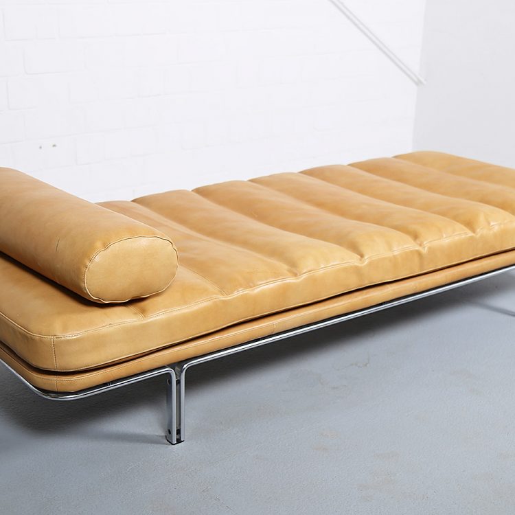 Horst Brüning Kill International Cognac Leather Daybed 60s Design