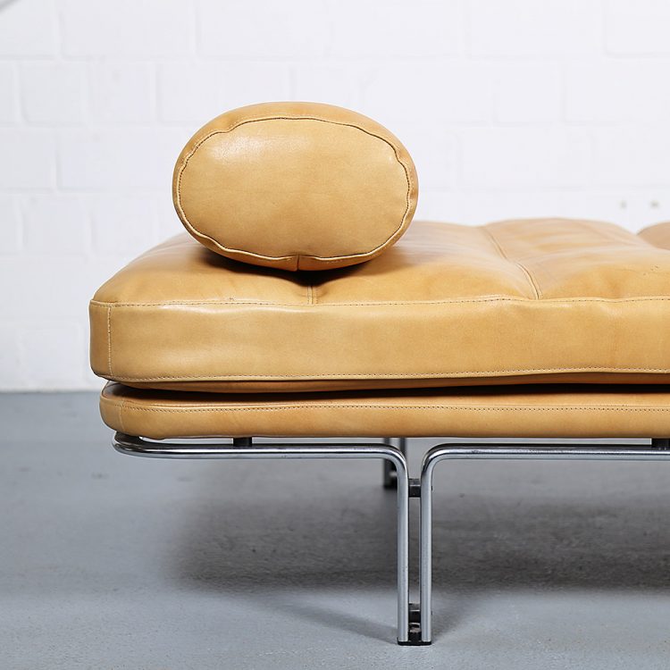 Horst Brüning Kill International Cognac Leather Daybed 60s Design