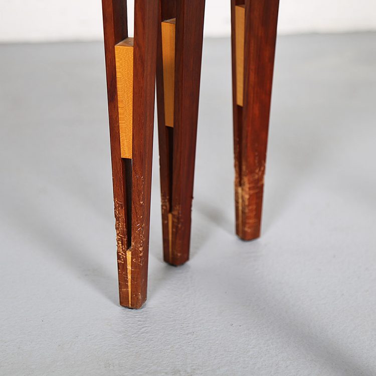 Rare Wooden Tomahawk Chair Masterpiece from the 90s