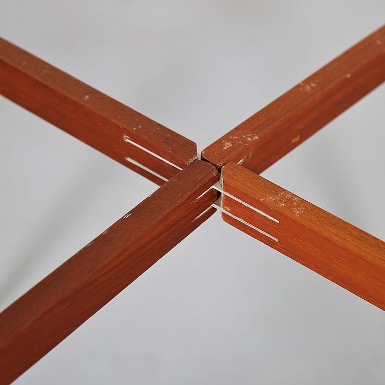 Early Teak Tray Table by Willumsen & Engholm for Fritz Hansen