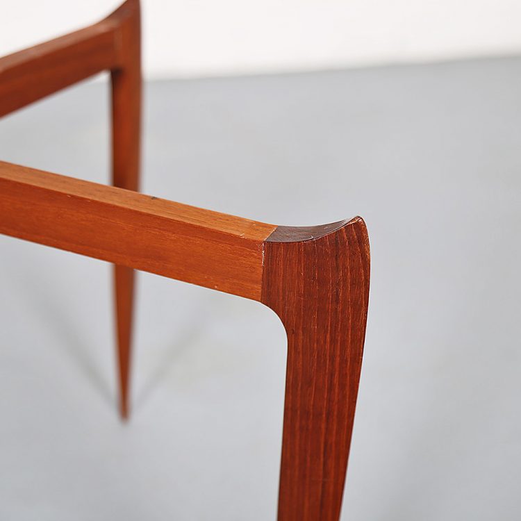 Early Teak Tray Table by Willumsen & Engholm for Fritz Hansen
