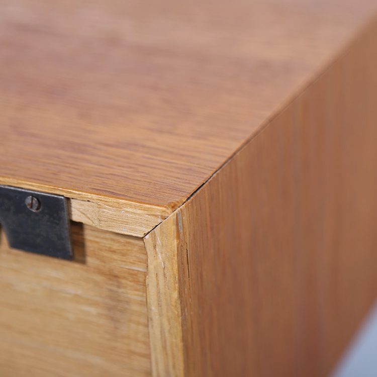 Model 128 Wall Console in Teak by Kai Kristianen for Aksel Kjersgaard, Denmark, 1960s