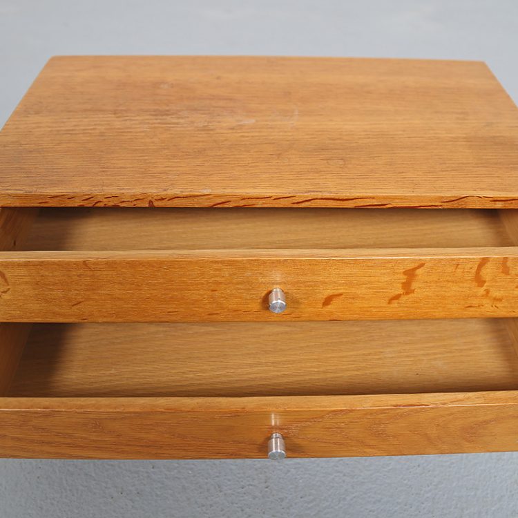 Model 128 Wall Console in Teak by Kai Kristianen for Aksel Kjersgaard, Denmark, 1960s