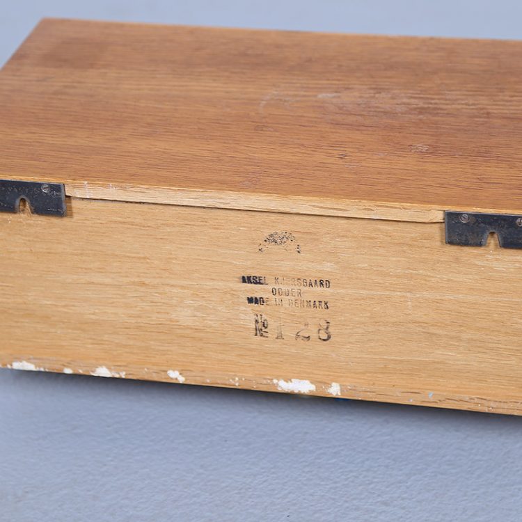 Model 128 Wall Console in Teak by Kai Kristianen for Aksel Kjersgaard, Denmark, 1960s