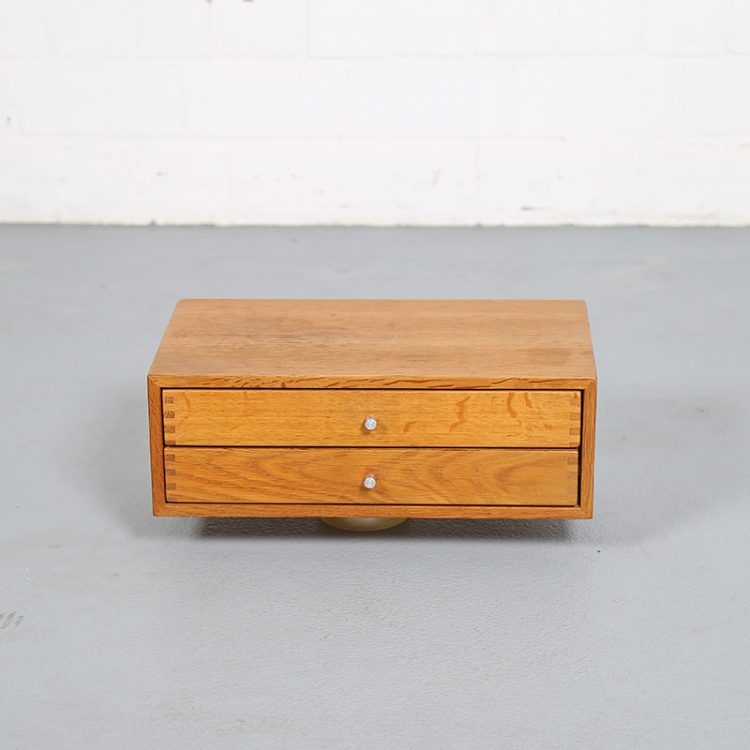 Model 128 Wall Console in Teak by Kai Kristianen for Aksel Kjersgaard, Denmark, 1960s