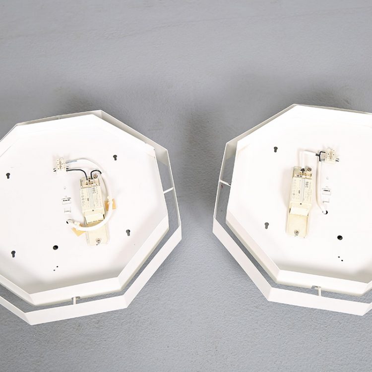 Set of 2: Spectral SPOP3 Octaform Ceiling Lamp Wall Lamp Midcentury Modern