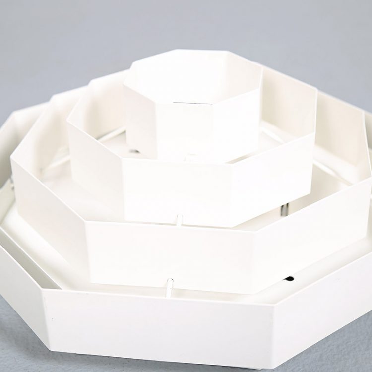 Set of 2: Spectral SPOP3 Octaform Ceiling Lamp Wall Lamp Midcentury Modern