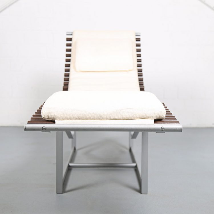 Spine Back Lounge Chair Chaiselongue by Peter Strassl 70s