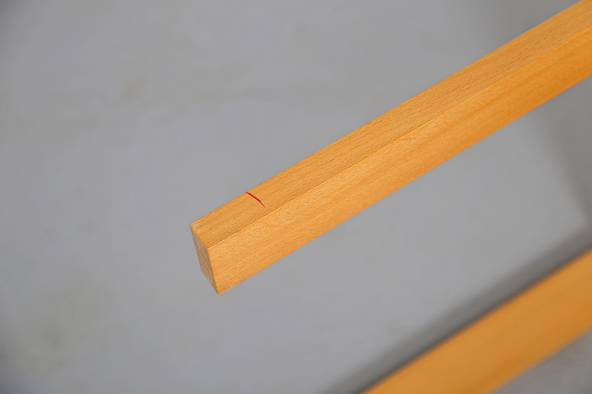 Vintage Chess Beech Wood Table 70s - Image 6